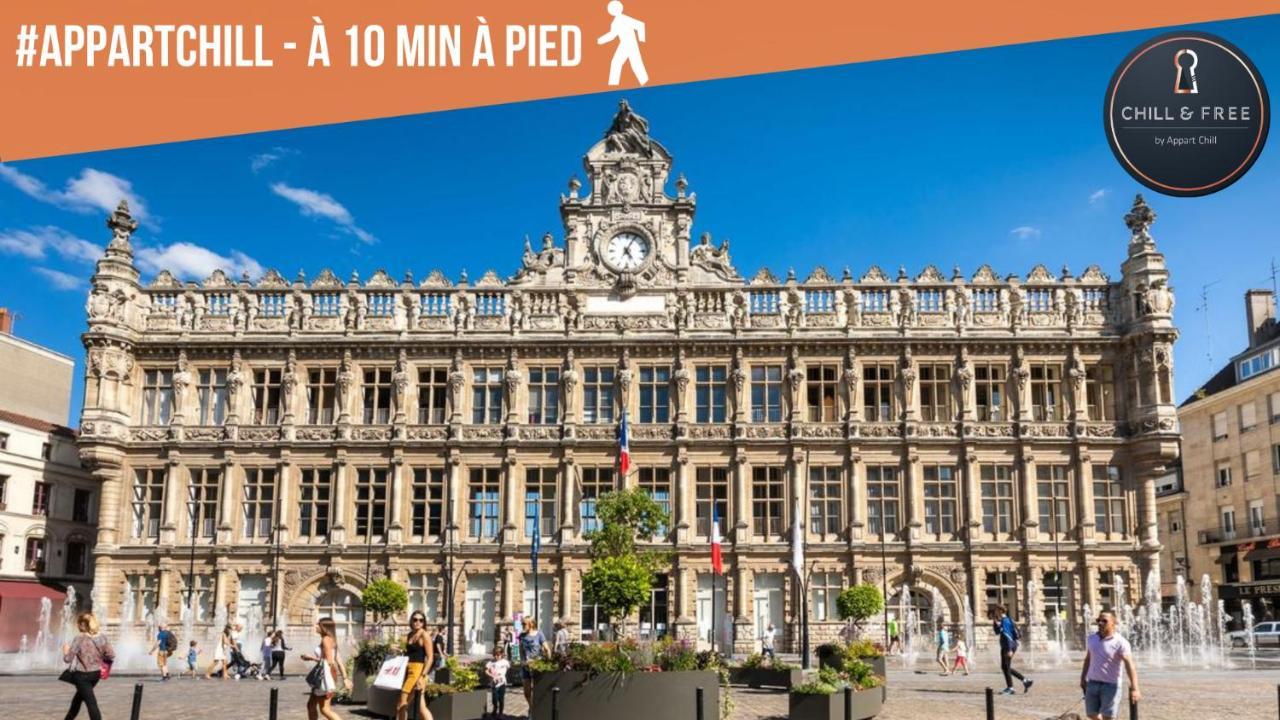 Appart Chill & Free - Proche Centre Valenciennes - Parking Gratuit 外观 照片